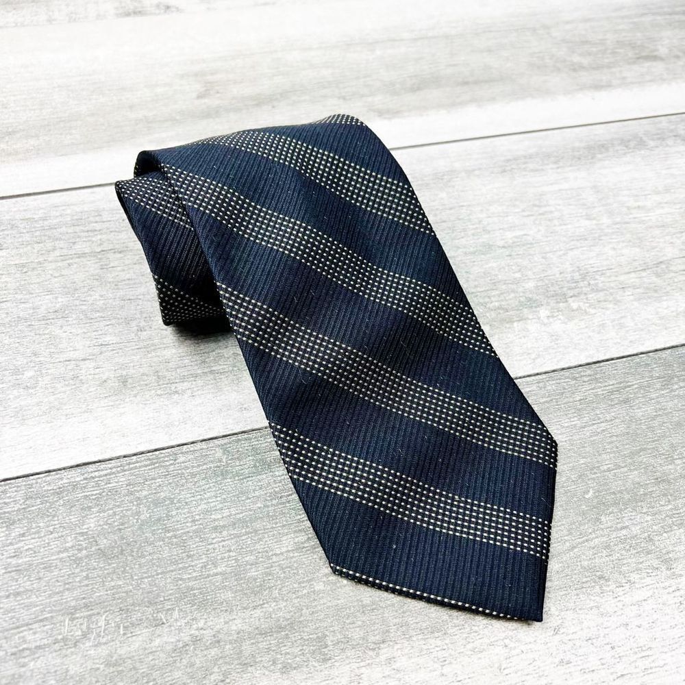 ‎Nautica striped silk tie